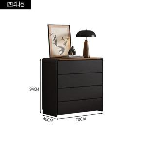 Yu Senyi Комод для спальни и гостиной настенный, 4 ящика, установка на месте