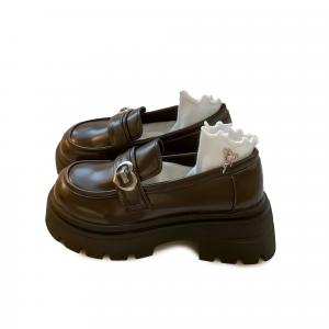 Повседневные однобортные туфли женские LIANGHUO, Brown