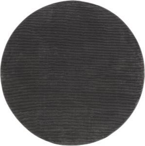 Ковер SAFAVIEH, 201 x 201 см, Revive Collection, круглый, Charcoal, однотонный дизайн, не линяет и прост в уходе, идеален для помещений с высокой проходимостью в гостиной, спальне (REV102H)