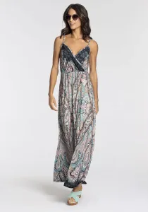 Платье макси Melrose с глубоким V-образным вырезом – НОВАЯ КОЛЛЕКЦИЯ, цвет Bunt-Gemustert