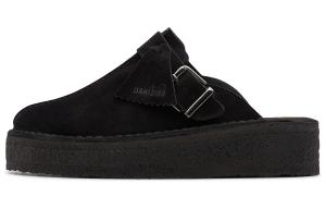 Оригинальные сабо на платформе TrekWedge Clarks, Black 261758694