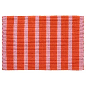 Коврик, розовый/оранжевый, 40х60 см, VÄGSKYLT IKEA