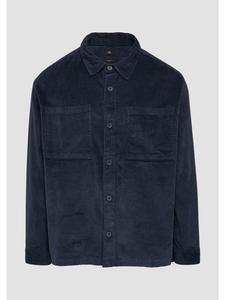 QS Рубашка 5798_темно-синего цвета