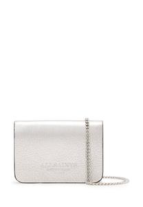 Клатч HONORE AllSaints, серебряный