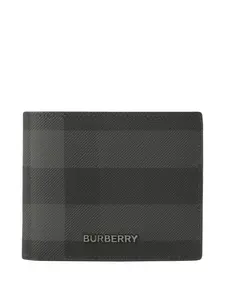 Кошелек в клетку BURBERRY, серый