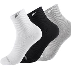 Носки Crew, мужские, набор из 3 пар WARRIOR, assorted tricolor pack