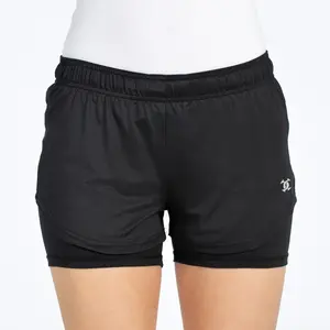 Короткий полиэстер для женщин Somozas John Smith, черный