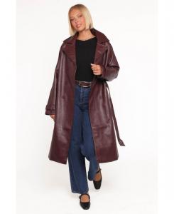 Женская куртка Vita из искусственной кожи Petal and Pup, Burgundy