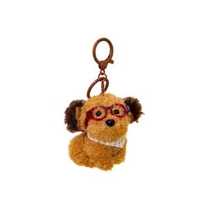 Плюшевый кулон в виде милого стеклянного щенка высотой 9 см AIQINGCAOZHILIAN(WANJU)