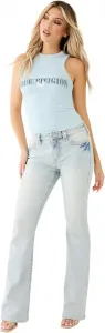 True Religion Women's Becca Boot Cut Super T Flap Jean