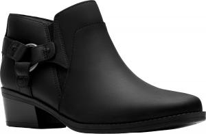 Женские туфли Clarks Danyelle Gema, Black Oily Leather