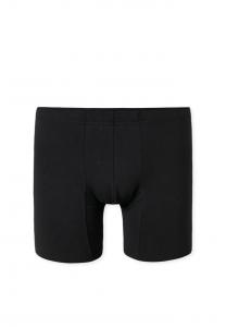 Боксеры - шорты из премиального хлопка ретро-хлопок стрейч Schiesser, черный