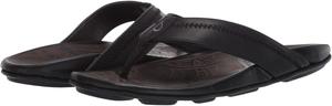 Шлепанцы Hiapo OluKai, цвет Lava Rock/Lava Rock