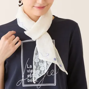 Многослойная кружевная вышитая накидка Lobjie, цвет Beige