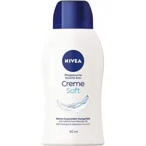 NIVEA Creme Soft Mini Гель для душа 50 мл с нежным ароматом миндального масла