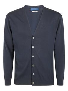 Хлопковый кардиган Daniele Fiesoli, синий