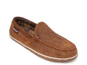 Тапочки Minnetonka Tilden Moccasin Slipper, темно-коричневый