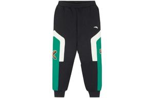 Детские трикотажные спортивные штаны Anta, черный