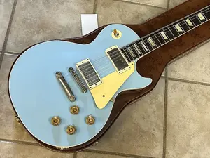 Gibson Custom M2M 57 Reissue Les Paul Standard Chambered Frost Blue 2025
