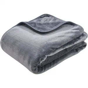 Плед для дома POLAR Мягкий, теплый уютный плед Done., антрацит