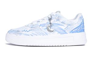 Расслабленные нескользящие устойчивые к истиранию низкие кроссовки для скейтбординга unisex silver blue ANTA, серебряный синий