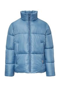Стеганая куртка с воротником-стойкой Qs, синий
