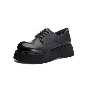 Повседневные туфли на каблуке 5 см для женщин POOQ, черный