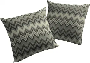 Вирт декоративная подушка "Беневитц", чехол на подушку без наполнения, 2 шт Wirth 40х40 см, зеленый