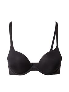 Бюстгальтер на косточках Lindex Push-up Bra Malva Theresia, черный