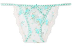 VICTORIA'S SECRET Трусики женские 1 упаковка Белый цветочный принт