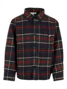 Клетчатая рубашка с длинными рукавами Patachou, синий