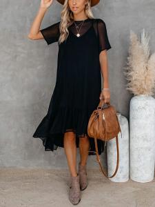 Длинное платье Milan Kiss, черный