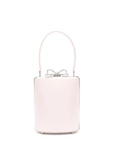 Сумка-шоппер с бантом Self-Portrait, розовый