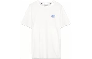 Skechers Яркая футболка унисекс ярко-белая