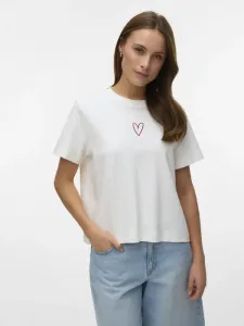 Футболка с принтом vmsara mette box noos Vero Moda, Snow White