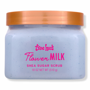 Скраб для тела с цветочным молоком и маслом ши (сахар). Tree Hut