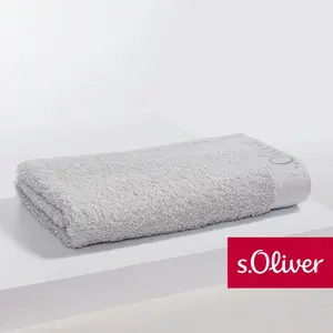 С.Оливер полотенце "с. Полотенце Oliver (1 шт.), особенно мягкое и впитывающее S.Oliver 50х100 см (1 шт.), светло-серый