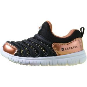 Низкие кроссовки с амортизацией и износостойкостью для детей от 3 до 7 лет ABC KIDS, черный/золотой