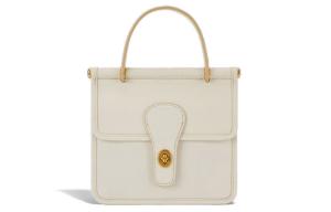 Сумка через плечо Willis из состаренной белой кожи Coach малого размера