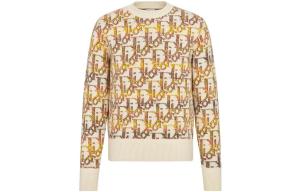 Ежеквартальные новинки свитер мужской желтый Dior, желтый