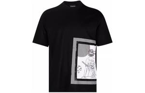 Футболка мужская черная EMPORIO ARMANI
