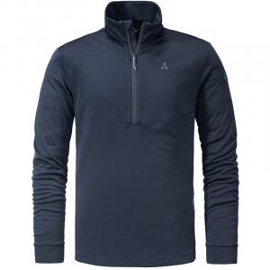 Пуловер круговой флисовый петля м Schöffel, синий