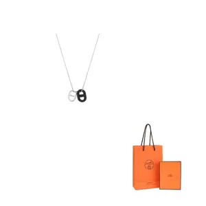 О'Маийон металлическое колье женское HERMES