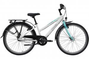 Велосипед для подростков Hercules Pippa r7 - 26 дюймов - trapez - 2026, weiß | white glossy