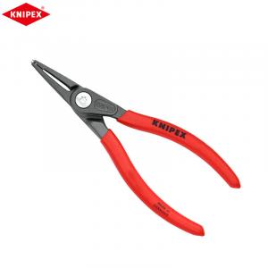 Прецизионные плоскогубцы для внутренних стопорных колец KNIPEX. Внутренний суппорт с прямым отверстием 5 дюймов. Клещи для стопорных колец с прямым отверстием 12–25 мм. Клещи для стопорных колец. 48 11 J1
