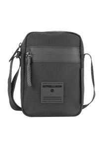 Мужская сумка через плечо с нашивкой-молнией strellson, черный