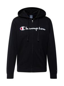 Толстовка с капюшоном на молнии Champion Authentic Athletic Apparel, черный
