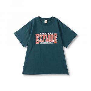 Футболка с коротким рукавом и разноцветным принтом Branshes, цвет Logo 1-Green