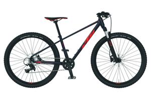 Горный велосипед KTM Wild Speed Disc 26 - 26 дюймов - Diamant - 2023, цвет Schwarz|metallic black (fire orange)