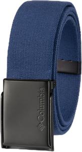Columbia мужской пояс с пряжкой Military Plaque - размер 42" - для повседневной носки и активного отдыха, Navy Stretch Strap